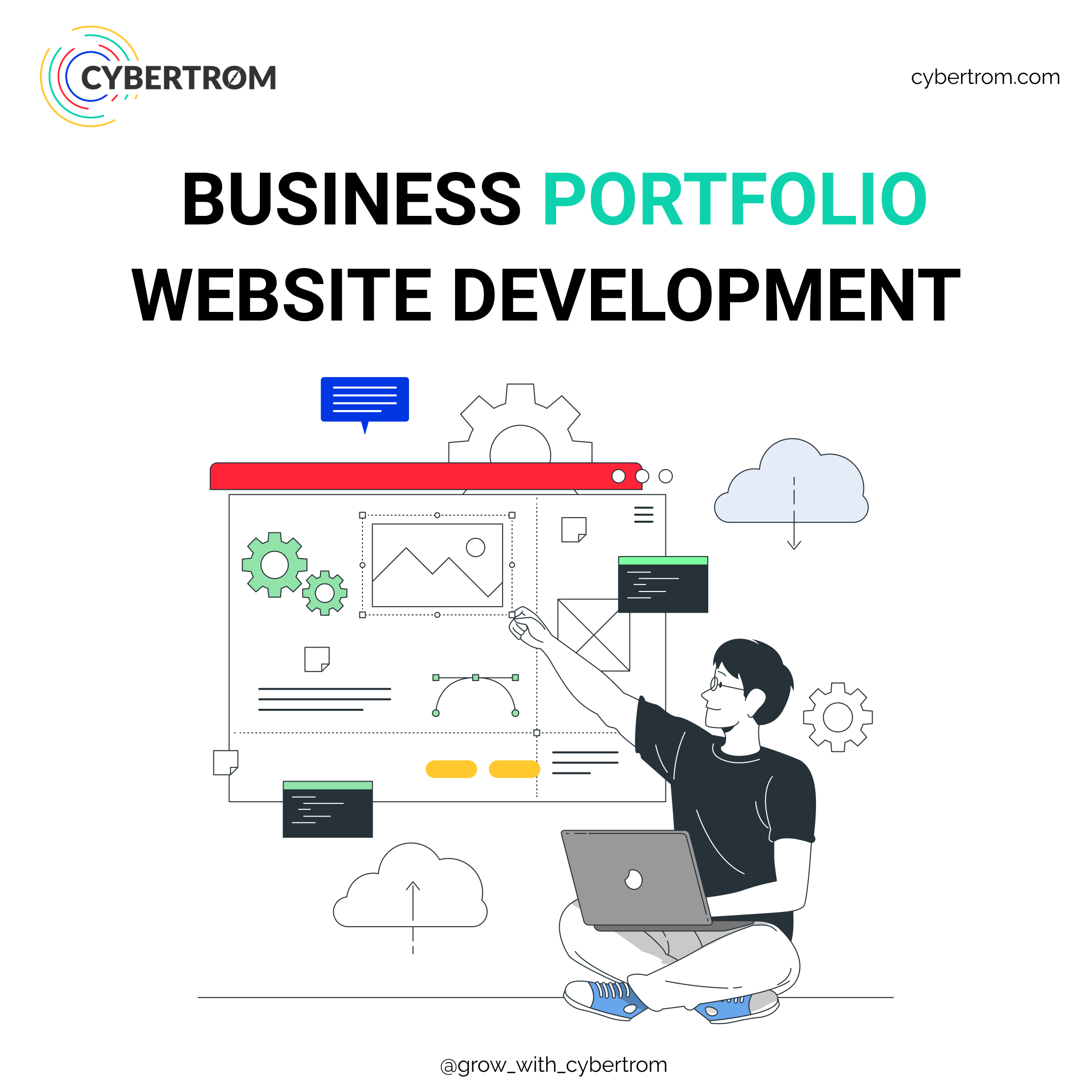 Business Portfolio Website Development Cybertrom